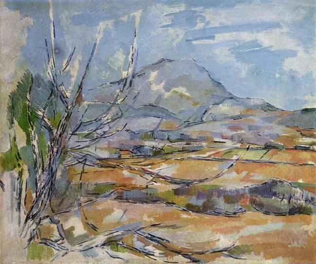 Paul Cezanne Mont Sainte-Victoire oil painting image